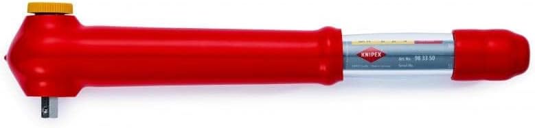 Knipex Insulated Torque Wrench, 5-50 Nm, 3/8" Square Drive