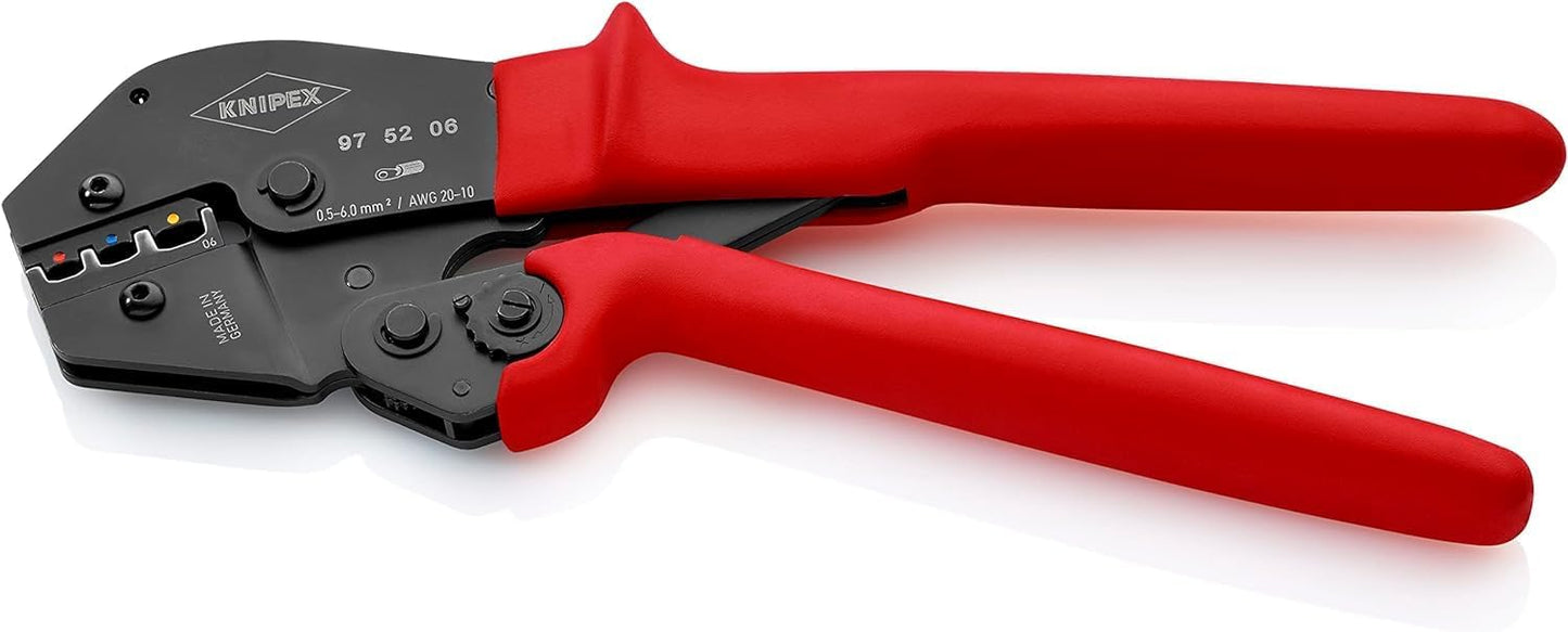 Knipex Crimper,20 to 10 AWG,10" L 97 52 06