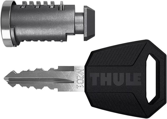 Thule One-Key System 4 Pack, Silver/Black