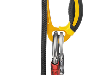 PETZL Ascension Ascender - Ergonomic Handled Rope Ascender for Climbing and Rigging