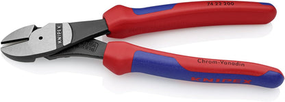 Knipex 2612200 8-Inch Long Nose Pliers with Cutter - Comfort Grip