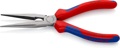 Knipex 2612200 8-Inch Long Nose Pliers with Cutter - Comfort Grip